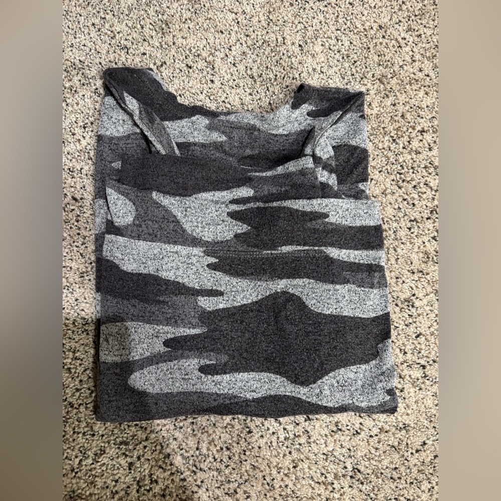 Camo Grey Womens Sweatshirt